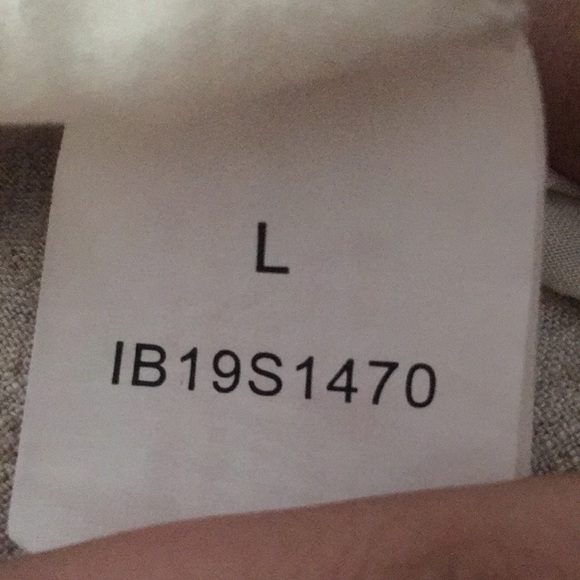 Mink Pink Front Tie Linen Jumpsuit Cream Size Large - Picture 5 of 6